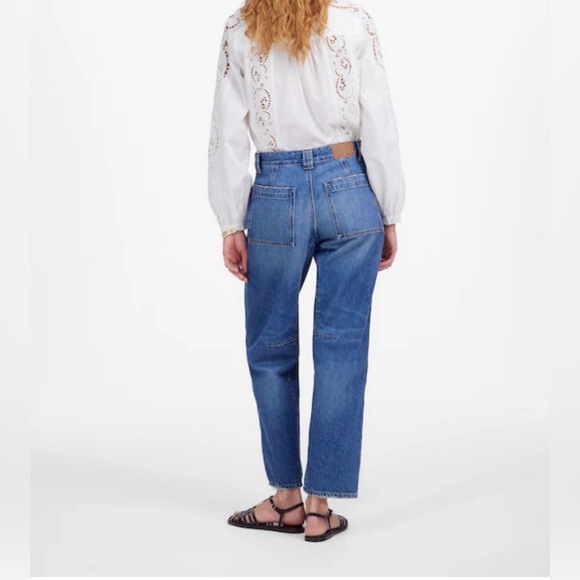 NWOT Madewell Darted Barrel Jean Size 29 - Picture 2 of 9